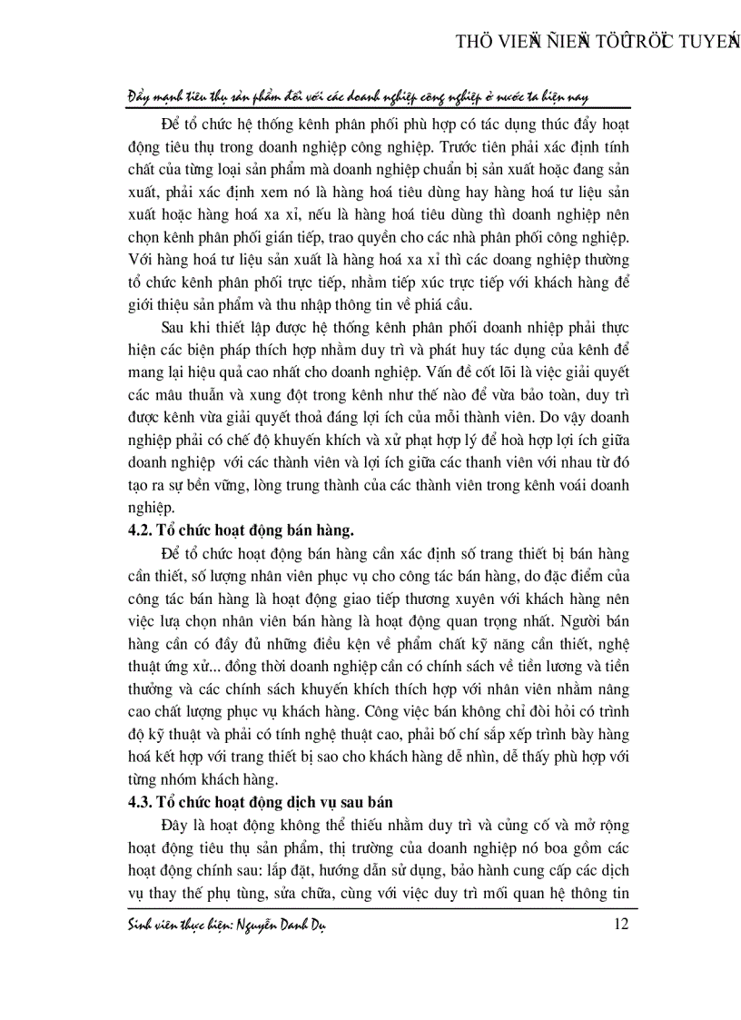 image for page Đẩy mạnh tiêu thụ sản phẩm đối với các doanh nghiệp công nghiệp ở nước ta hiện nay