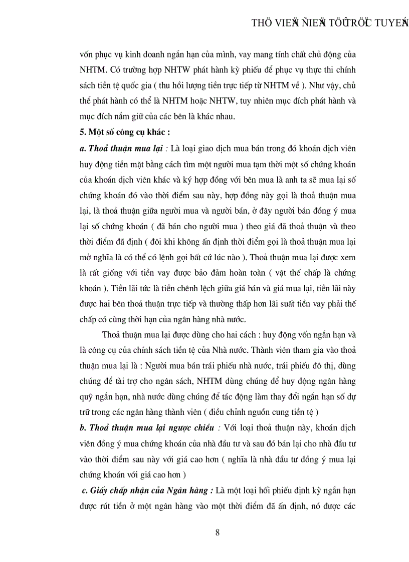 image for page Thực trạng phát triển các công cụ của tài chính tiền tệ ở Việt Nam