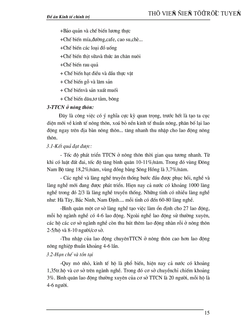 image for page Công nghiệp hoá hiện đại hoá nông nghiệp nông thôn ở Việt Nam