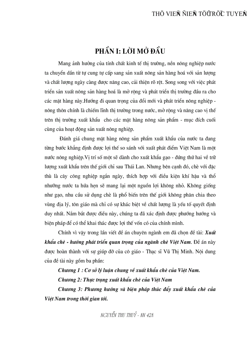 image for page Xuất khẩu chè hướng phát triển quan trọng của ngành chè Việt Nam