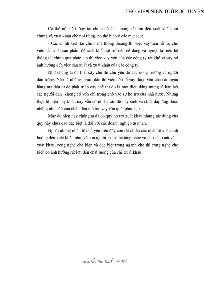 image for page Xuất khẩu chè hướng phát triển quan trọng của ngành chè Việt Nam