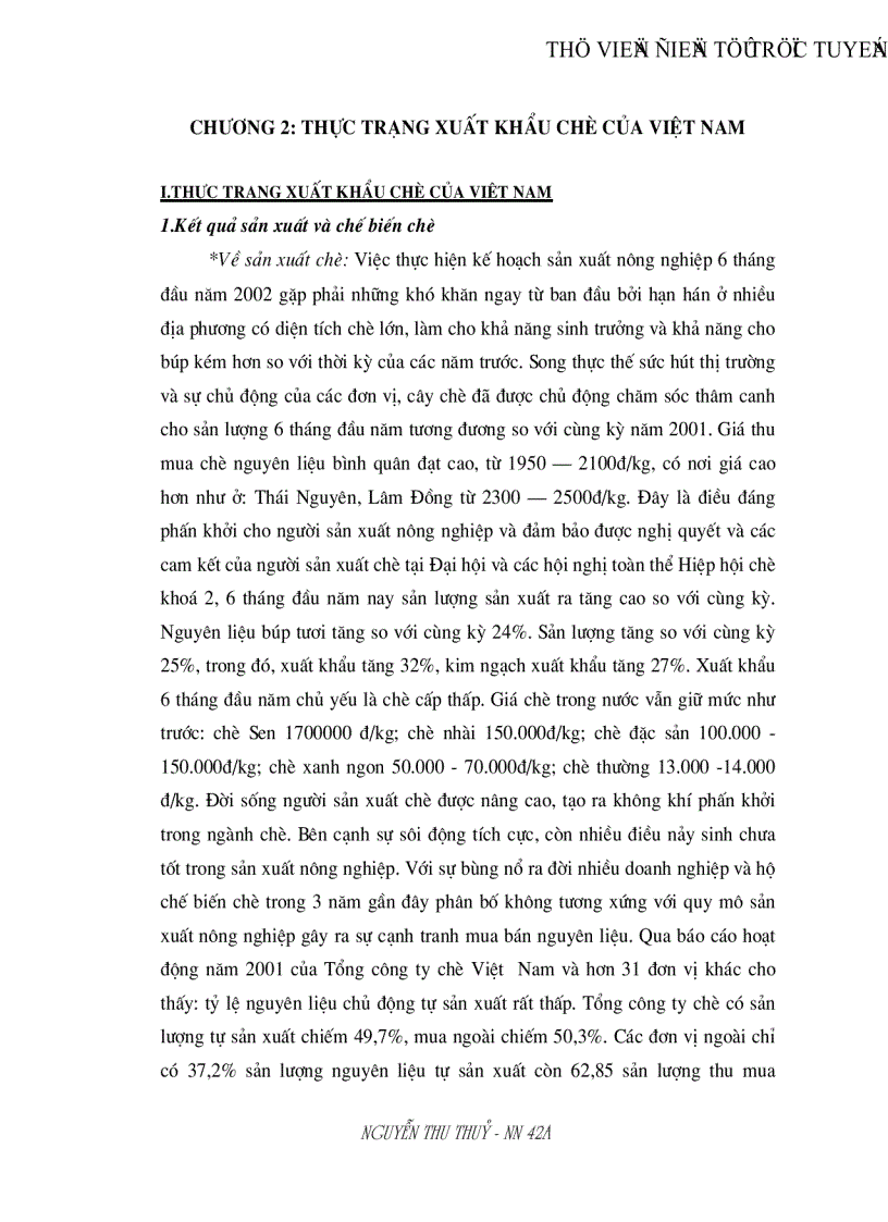 image for page Xuất khẩu chè hướng phát triển quan trọng của ngành chè Việt Nam