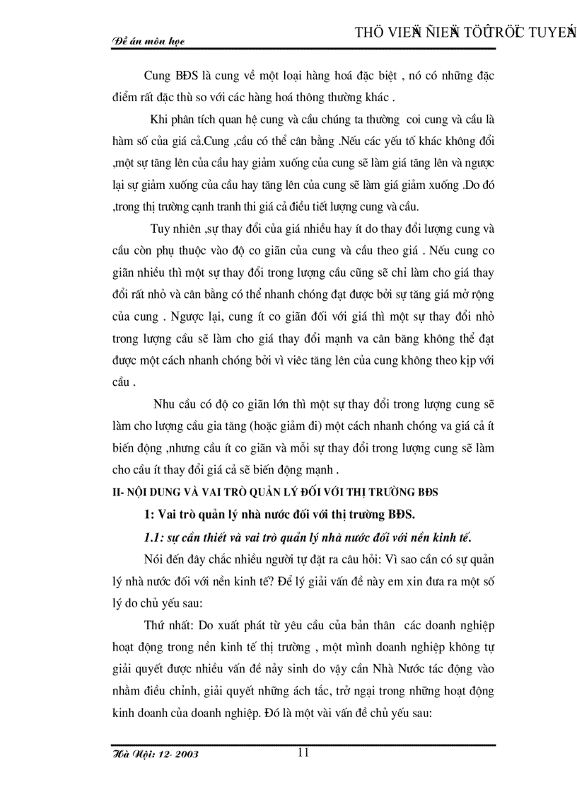 image for page Vai trò quản lý nhà nước đối với sự hình thành và phát triển thị trường BĐS ở việt nam