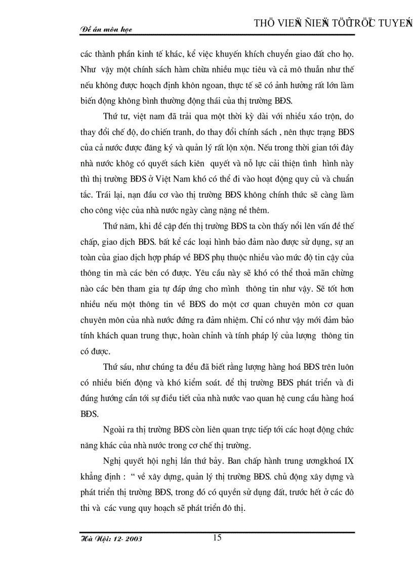 image for page Vai trò quản lý nhà nước đối với sự hình thành và phát triển thị trường BĐS ở việt nam