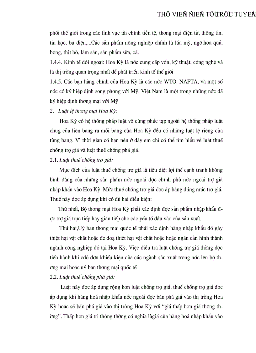 image for page Xuất khẩu hàng hoá của Việt Nam vào thị trơơờng Hoa Kỳ Những vấn đề đặt ra và giải pháp phát triển