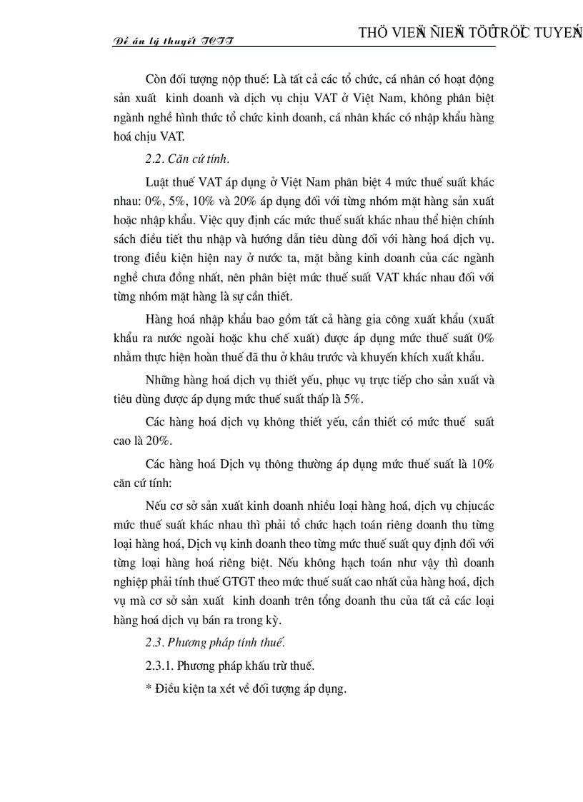 image for page Một số vấn đề cơ bản về thuế giá trị gia tăng và sự vận dụng thuế giá trị gia tăng ở Việt Nam