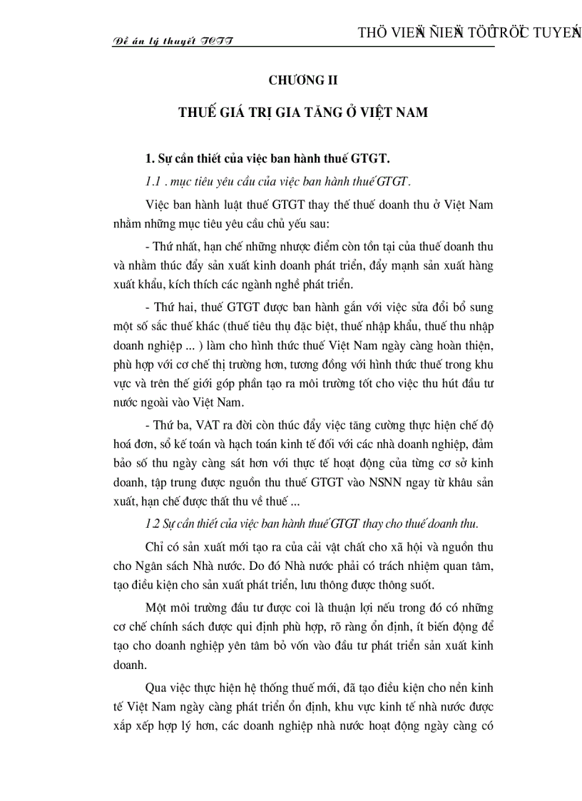 image for page Một số vấn đề cơ bản về thuế giá trị gia tăng và sự vận dụng thuế giá trị gia tăng ở Việt Nam
