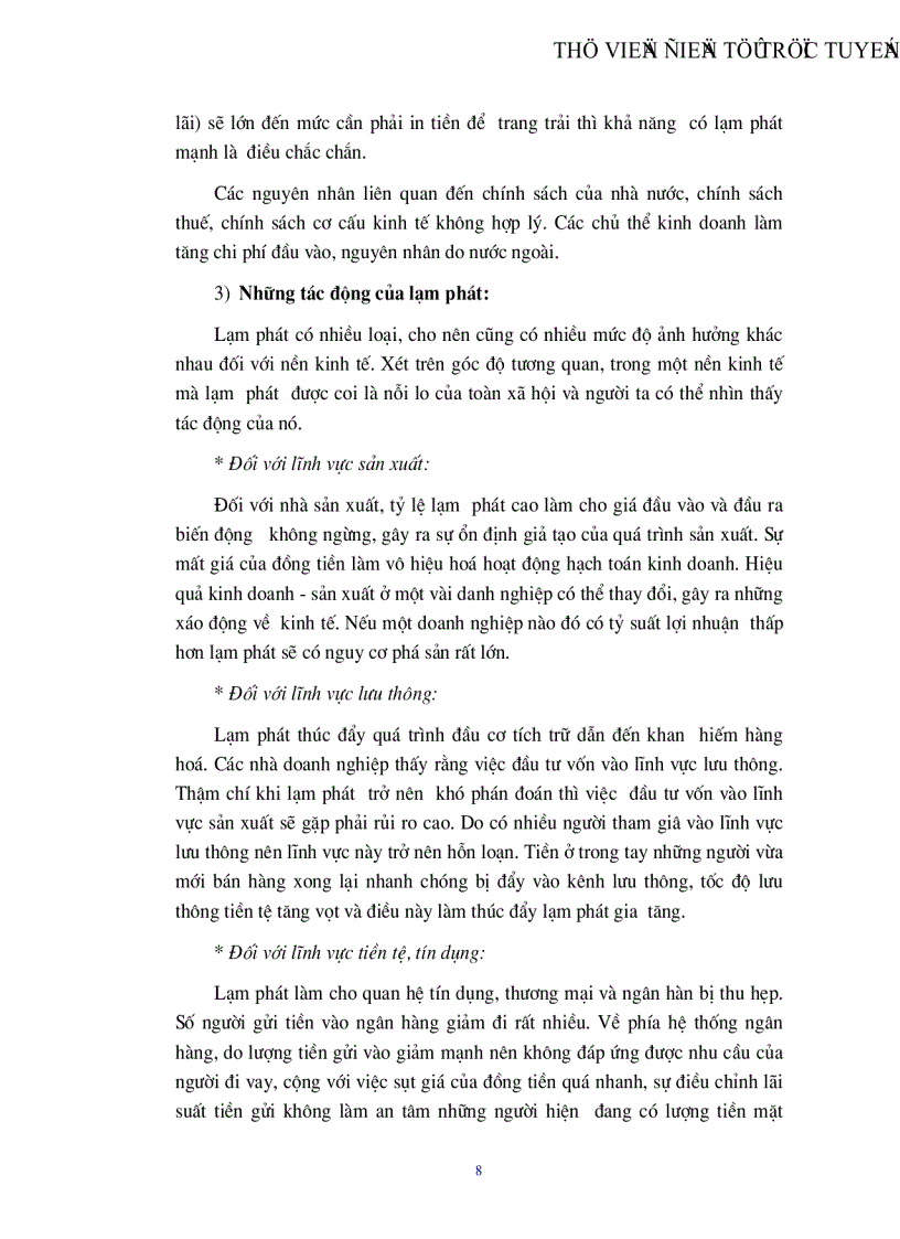 image for page Lạm phát và biện pháp khắc phục ở Việt Nam