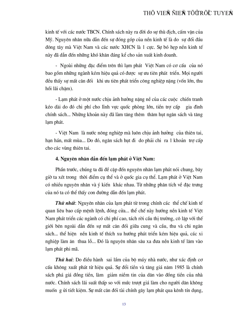 image for page Lạm phát và biện pháp khắc phục ở Việt Nam