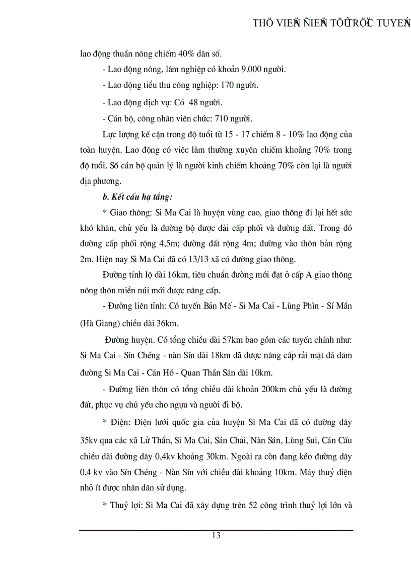 image for page Một số vấn đề chuyển dịch cơ cấu kinh tế nông thôn ở huyện Si Ma Cai