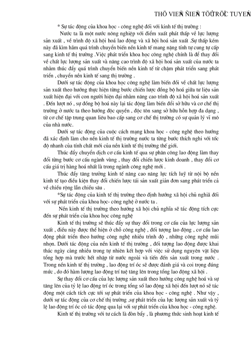 image for page Sự hình thành và phát triển nền Kinh tế thị trường định hướng XHCN ở Việt Nam