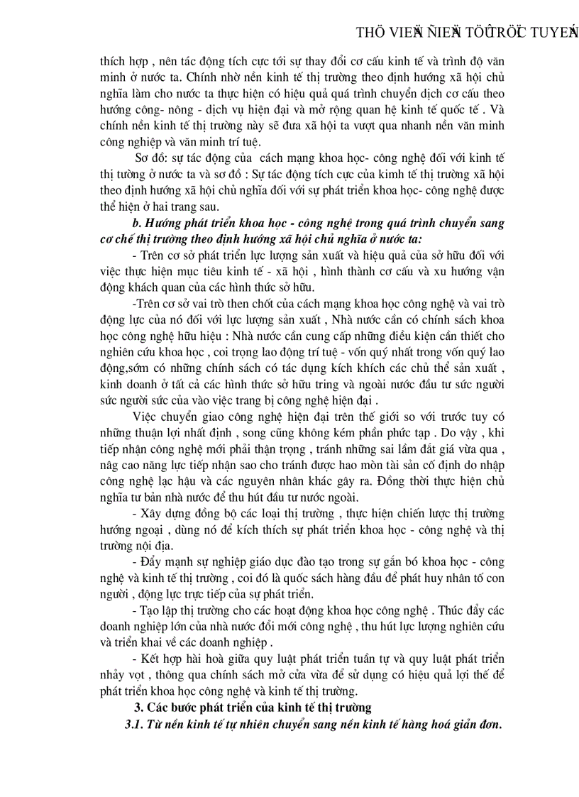 image for page Sự hình thành và phát triển nền Kinh tế thị trường định hướng XHCN ở Việt Nam