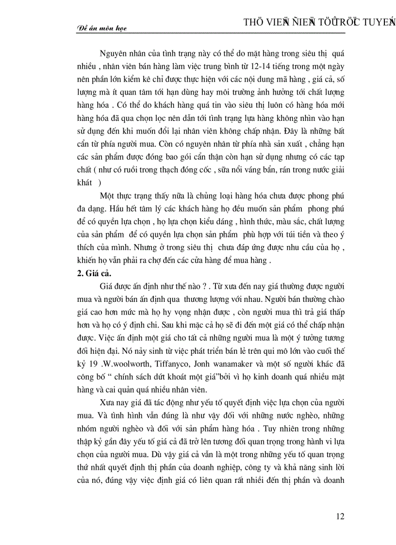 image for page Thực trạng và một số giải pháp nhằm nâng cao hiệu quả hoạt động tại các siêu thị ở Hà Nội