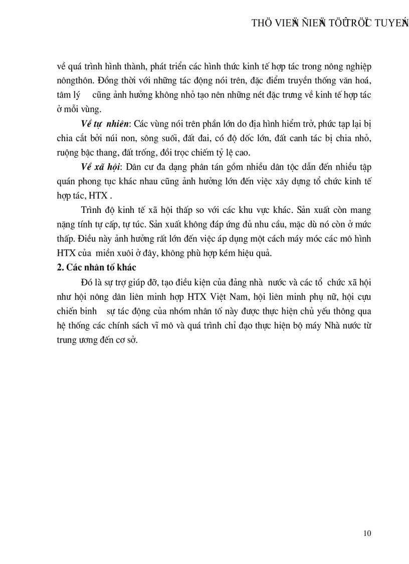 image for page Thực trạng phương hướng và giải pháp để phát triển kinh tế hợp tác xã trong nông nghiệp ở nước ta