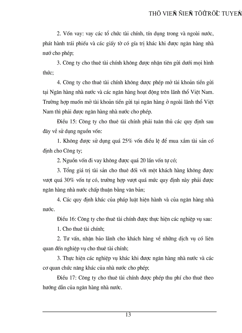 image for page Thực trạng hoạt động thuê mua tài chính chế độ tài chính kế toán thuê mua tài chính và phương hướng hoàn thiện