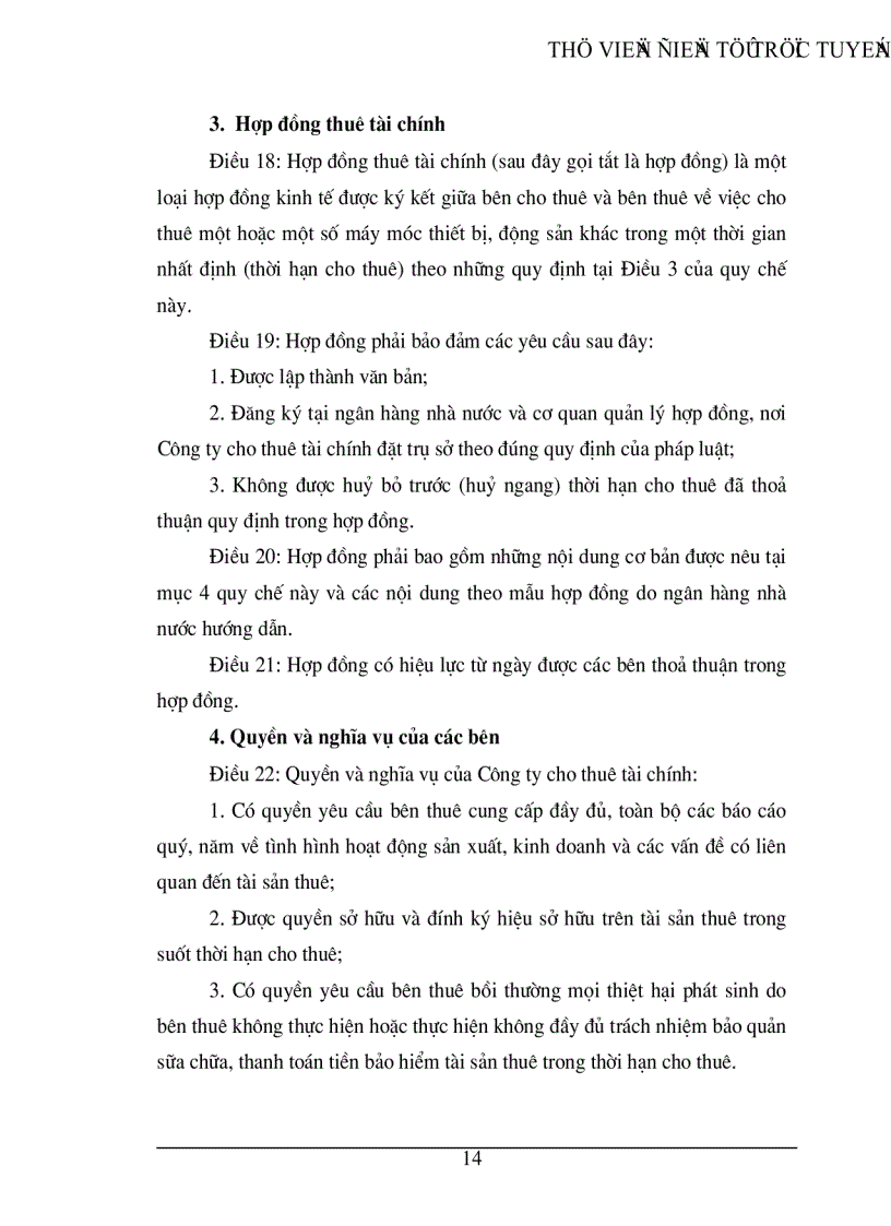 image for page Thực trạng hoạt động thuê mua tài chính chế độ tài chính kế toán thuê mua tài chính và phương hướng hoàn thiện