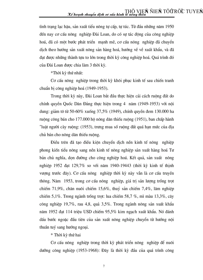 image for page Thực trạng và giải pháp cho xu hướng chuyển dịch cơ cấu kinh tế nông nghiệp Việt Nam