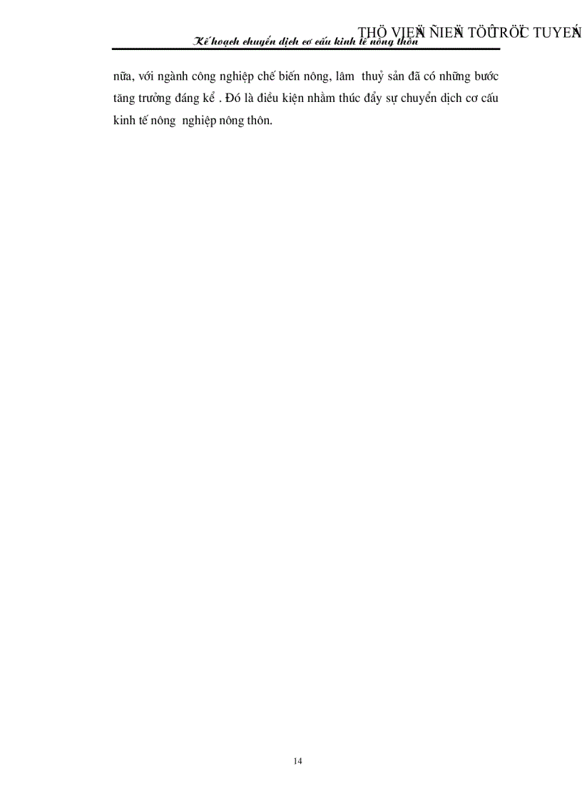 image for page Thực trạng và giải pháp cho xu hướng chuyển dịch cơ cấu kinh tế nông nghiệp Việt Nam
