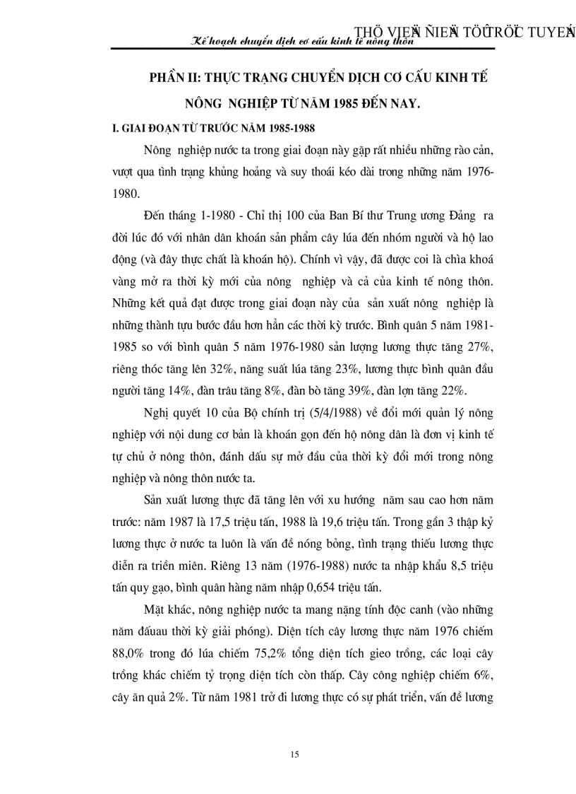 image for page Thực trạng và giải pháp cho xu hướng chuyển dịch cơ cấu kinh tế nông nghiệp Việt Nam