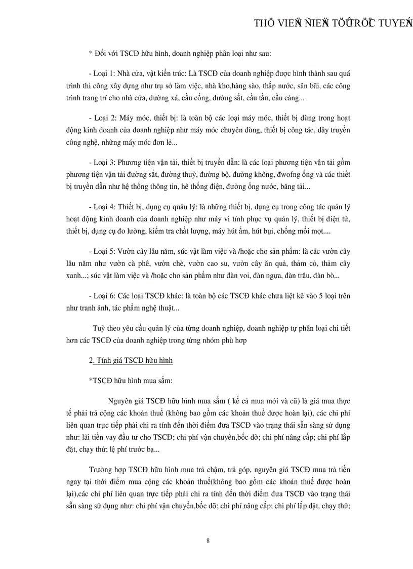 image for page Bàn về tổ chức quản lý và kế toán TSCĐ hữu hình trong doanh nghiệp hiện nay