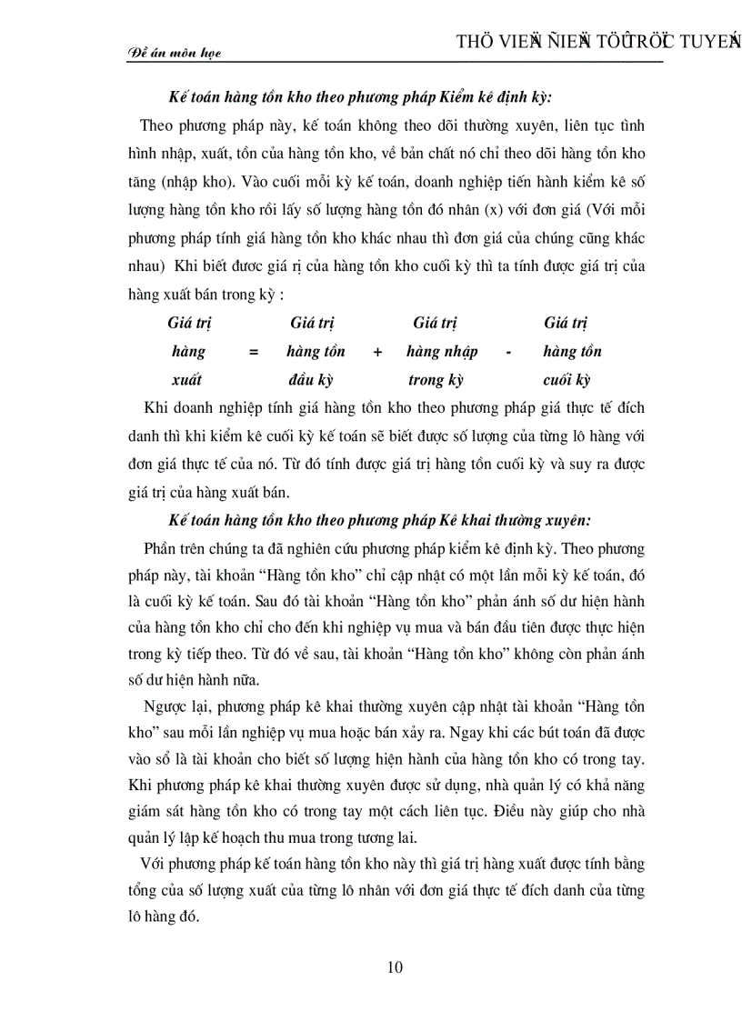 image for page Bàn về hệ thống nguyên tắc và phương pháp tính giá hàng tồn kho trong doanh nghiệp