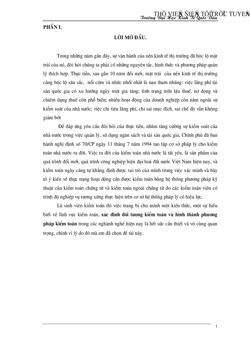 image for page Xác định đối tượng kiểm toán và hình thành phương pháp kiểm toán