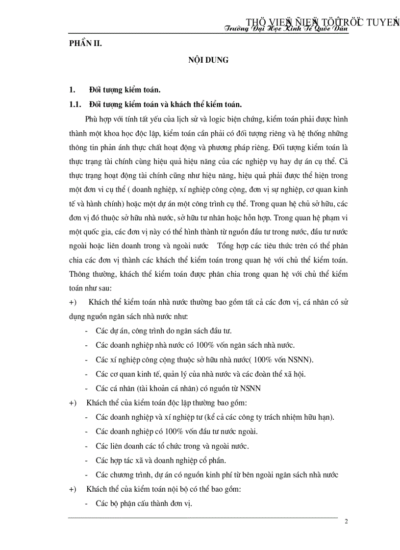 image for page Xác định đối tượng kiểm toán và hình thành phương pháp kiểm toán