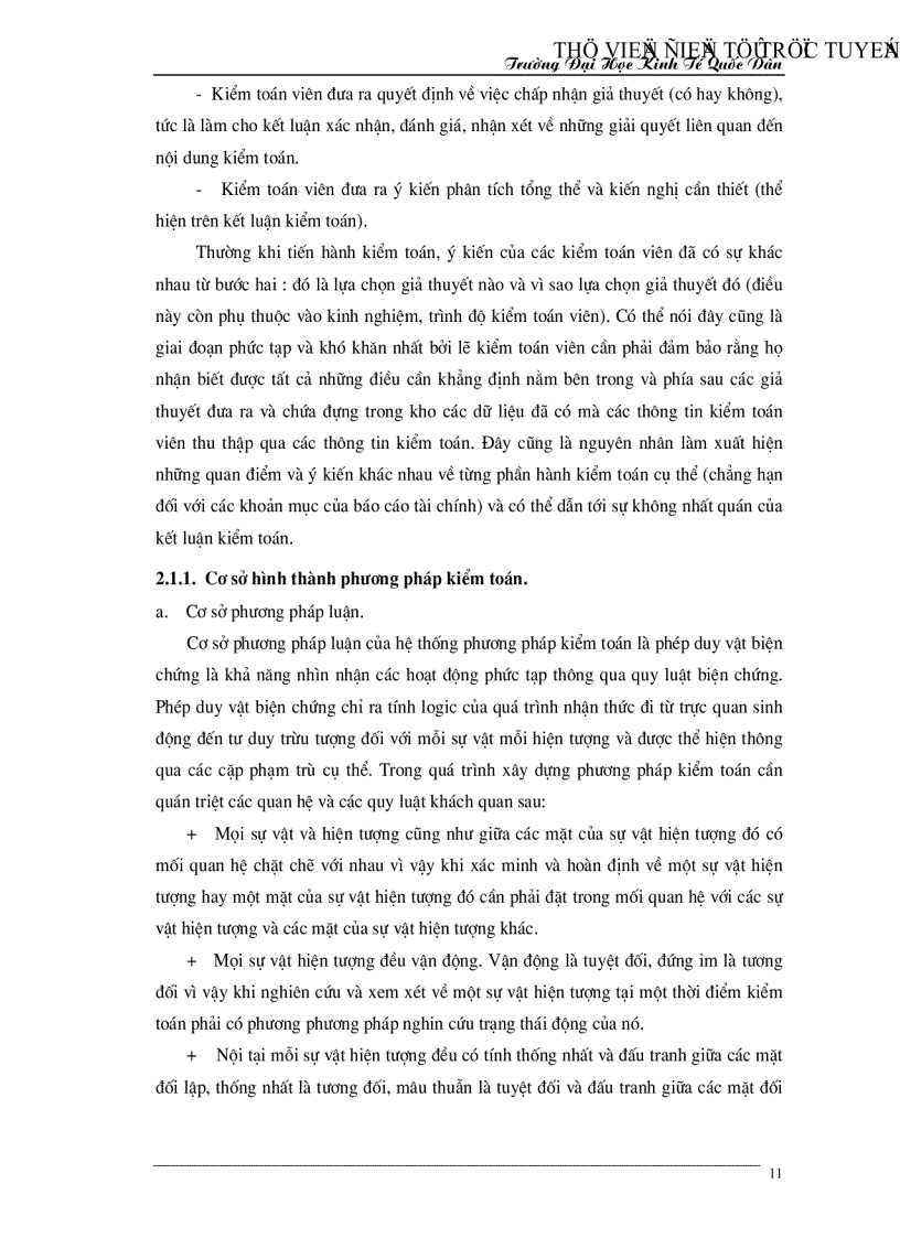 image for page Xác định đối tượng kiểm toán và hình thành phương pháp kiểm toán