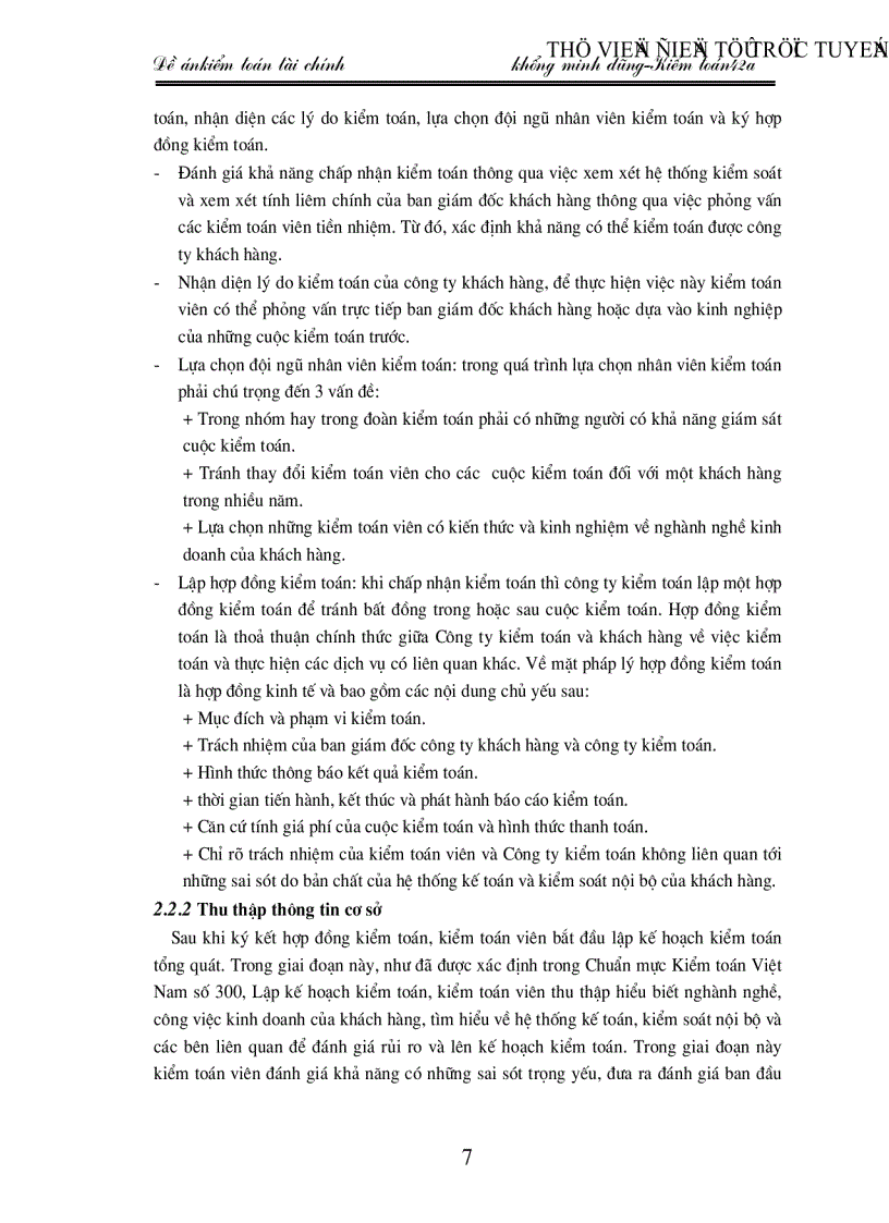 image for page Trình tự tổ chức công tác kiểm toán