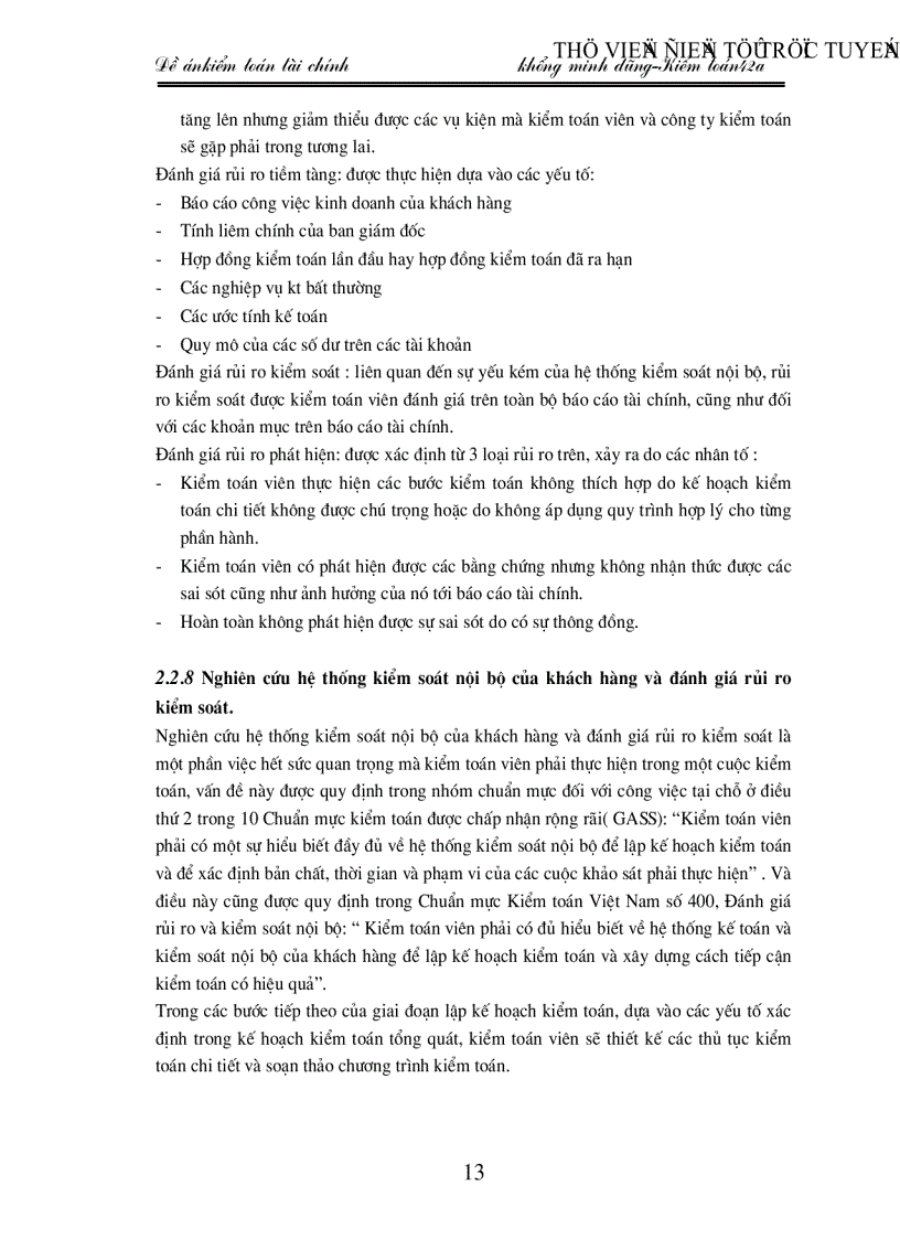 image for page Trình tự tổ chức công tác kiểm toán