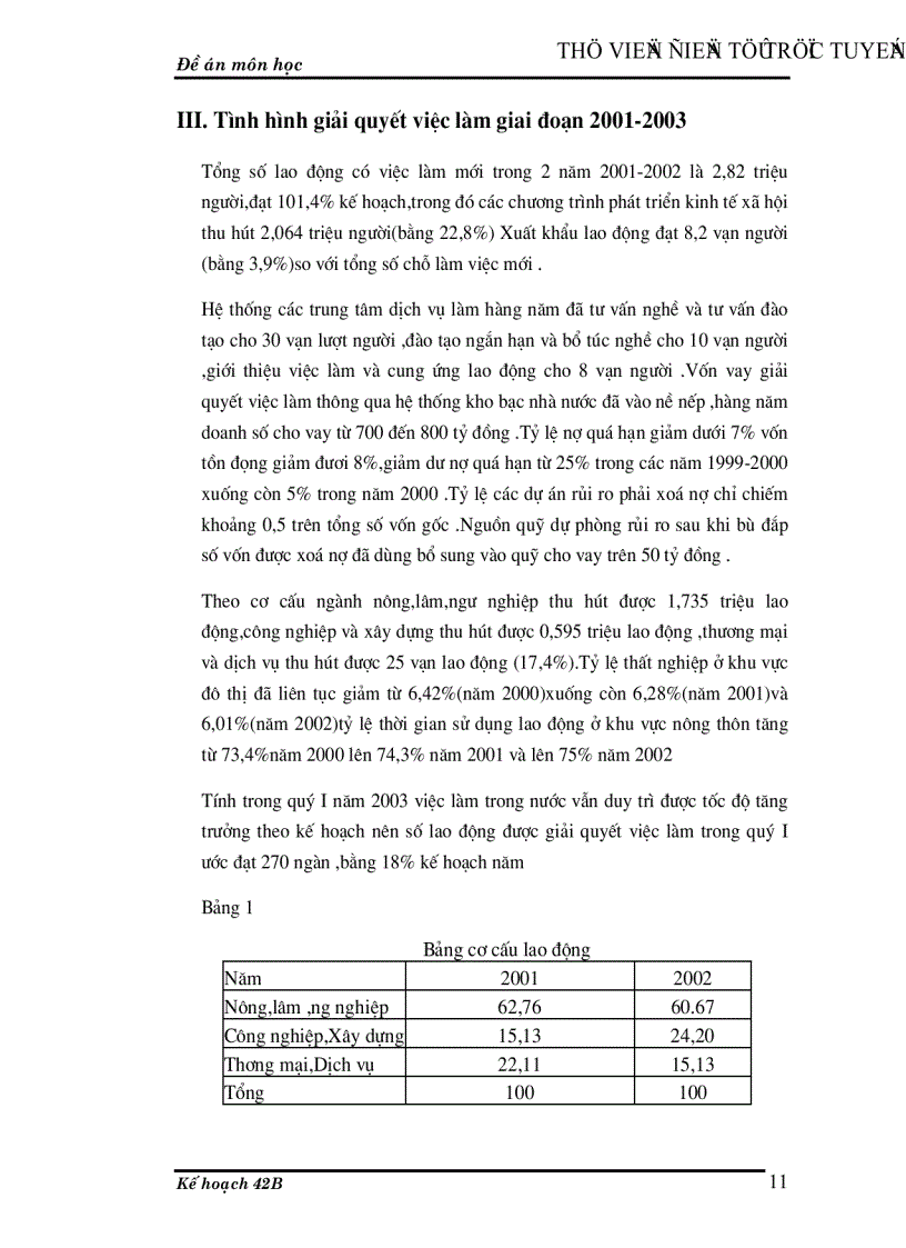 image for page Thực trạng và giải pháp thực hiện kế hoạch lao động việc làm