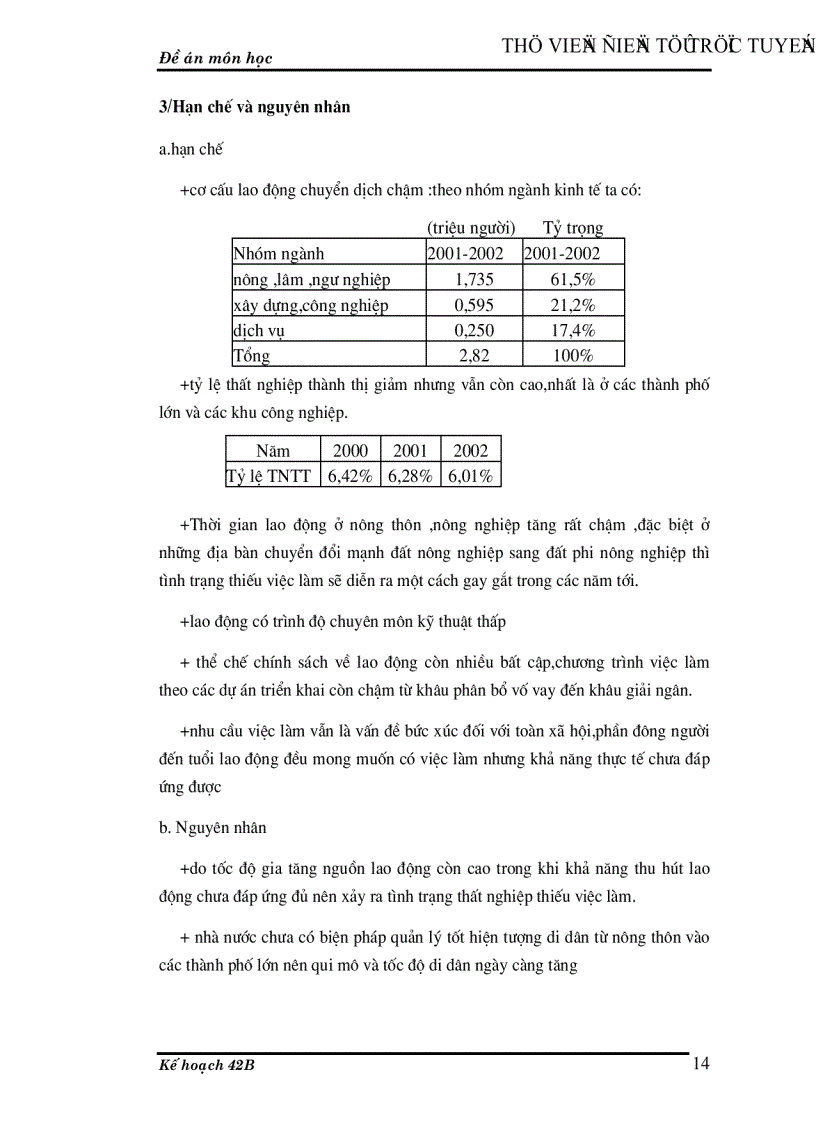 image for page Thực trạng và giải pháp thực hiện kế hoạch lao động việc làm