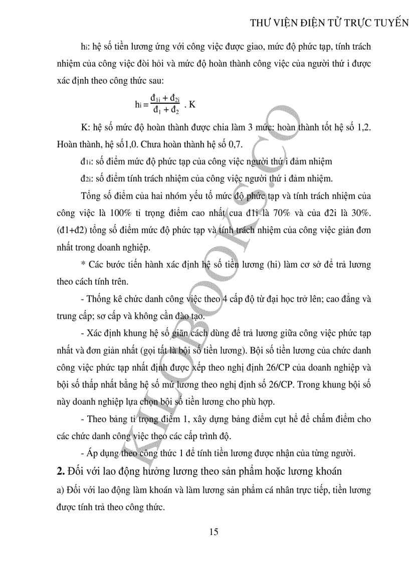 image for page Thực trạng kiến nghị và giải pháp quản trị hệ thống lương ở các doanh nghiệp hiện nay