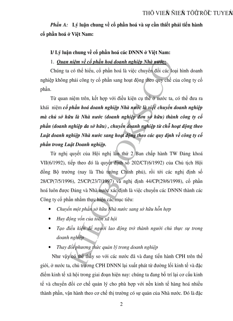 image for page Phân tích quá trình cổ phần hóa doanh nghiệp nhà nước ở Việt Nam