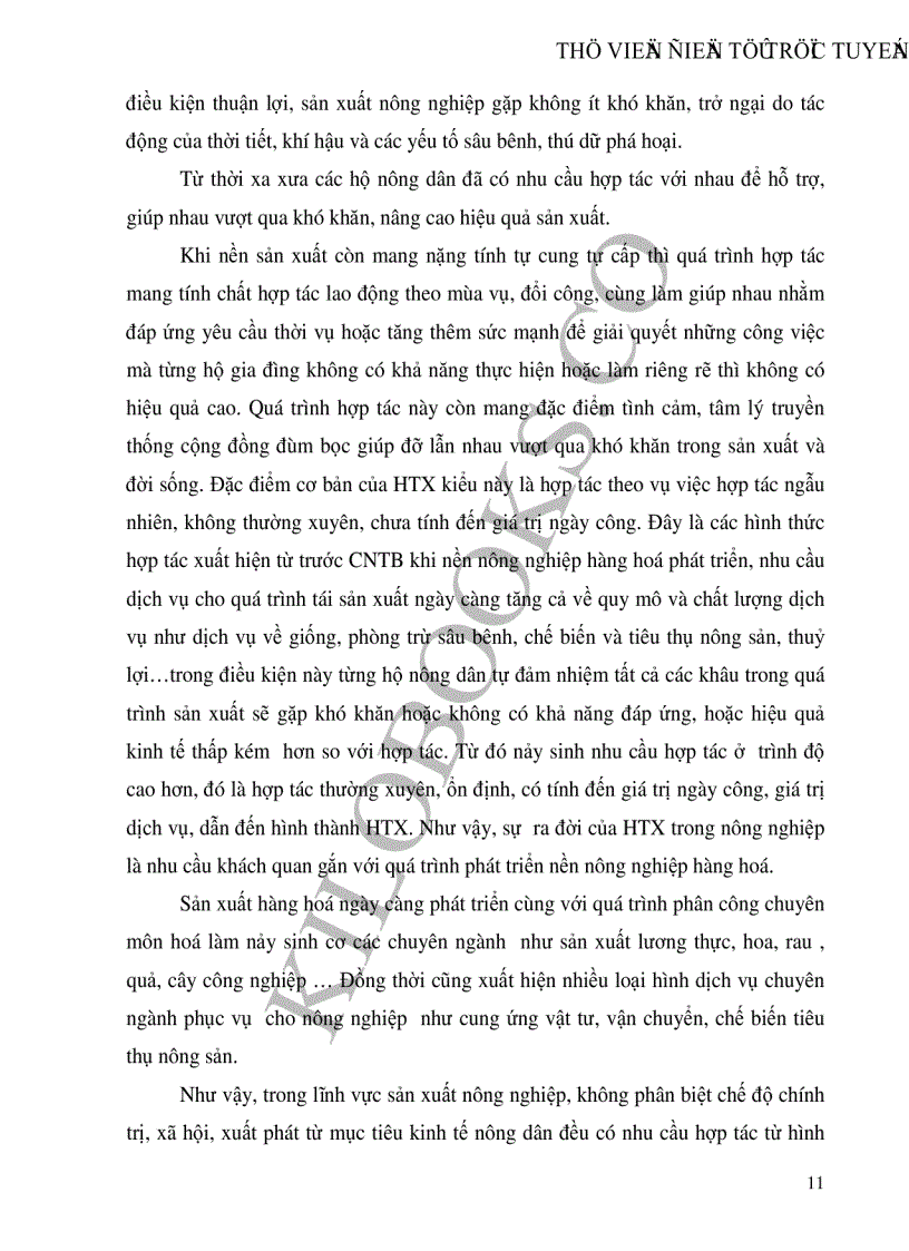 image for page Thực trạng phương hướng và những giải pháp để phát triển kinh tế hợp tác xã nông nghiệp ở nước ta hiện nay
