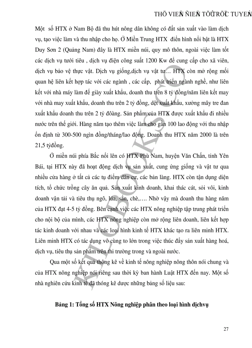 image for page Thực trạng phương hướng và những giải pháp để phát triển kinh tế hợp tác xã nông nghiệp ở nước ta hiện nay