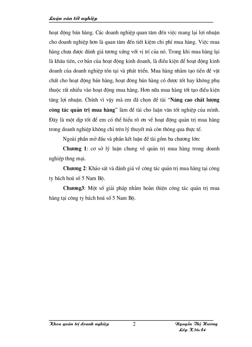 image for page Nâng cao chất lượng công tác quản trị mua hàng