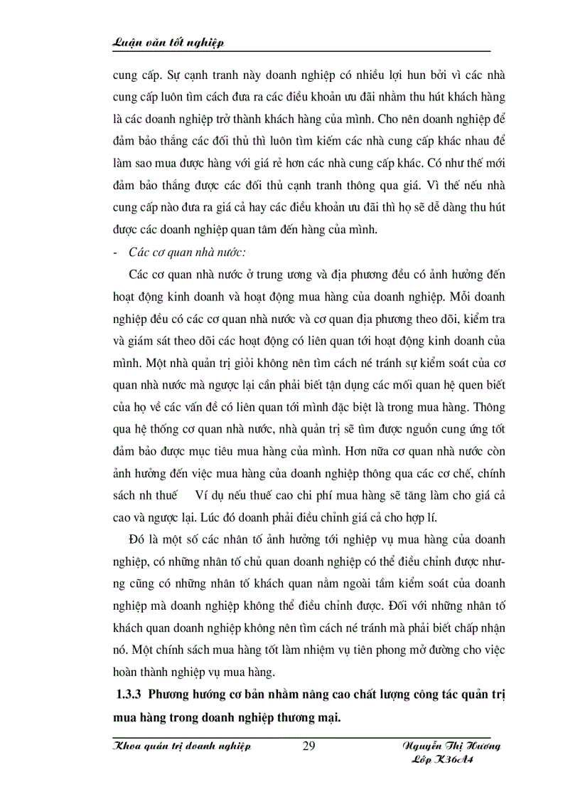 image for page Nâng cao chất lượng công tác quản trị mua hàng