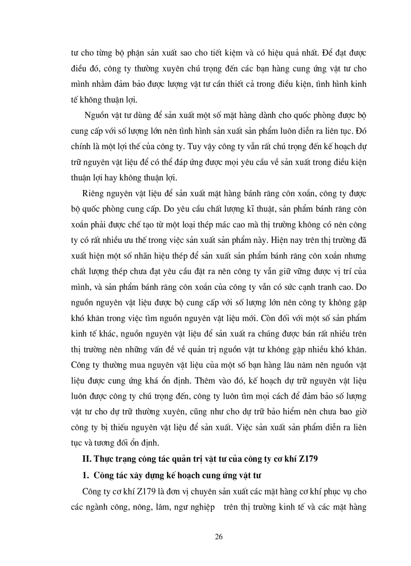 image for page Một số vấn đề về công tác quản trị vật tư tại công ty cơ khí Z179