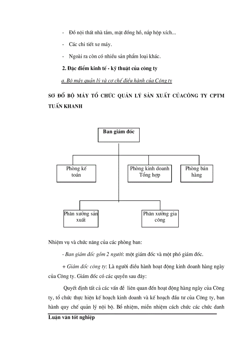 image for page Một số biện pháp nhằm nâng cao hiệu quả kinh doanh ở Công ty CPTM Tuấn Khanh