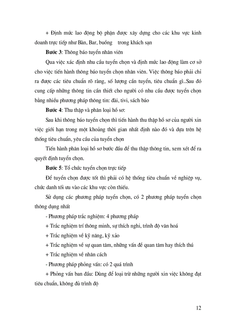 image for page Quản trị nhân sự tại khách sạn Đông Á thực trạng và giải pháp