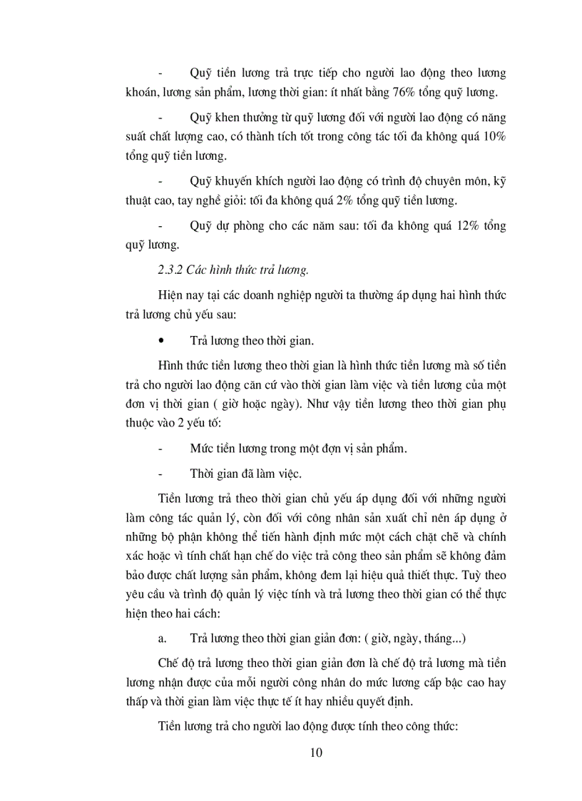 image for page Tổ chức quản lý sử dụng lao động và tiền lương trong công ty Dệt May Hà Nội