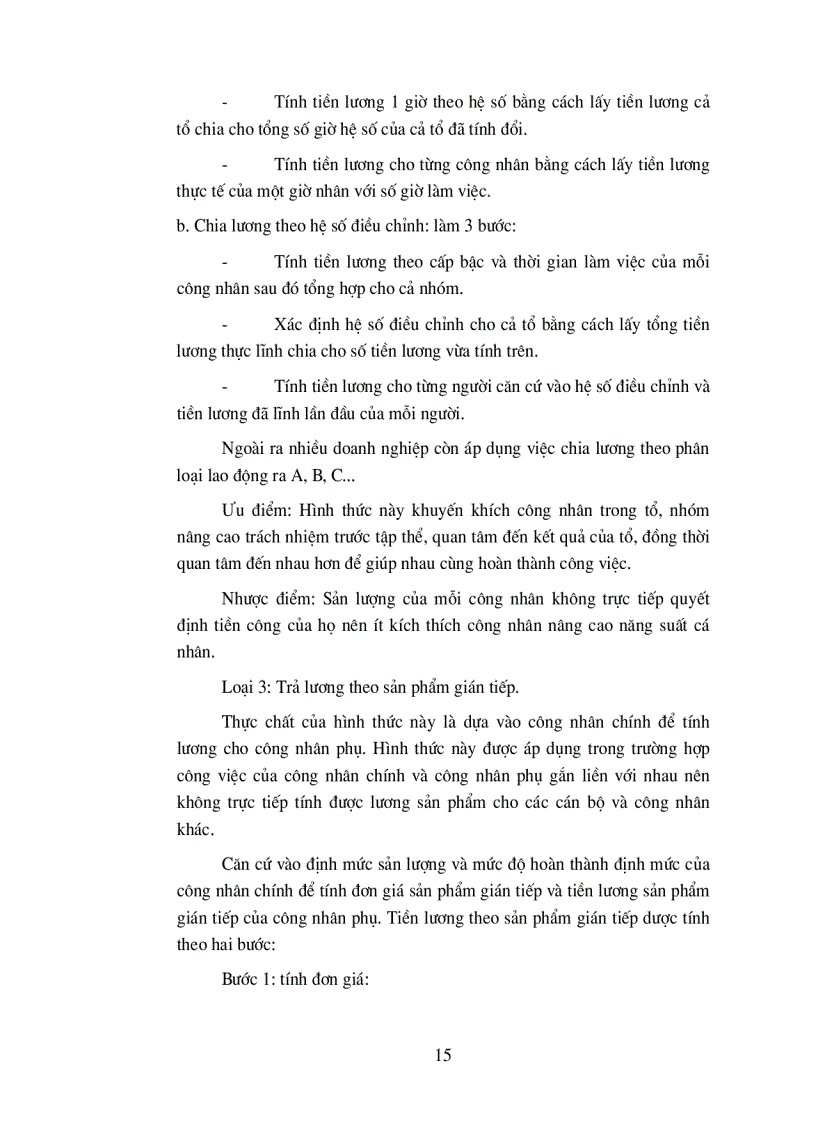 image for page Tổ chức quản lý sử dụng lao động và tiền lương trong công ty Dệt May Hà Nội