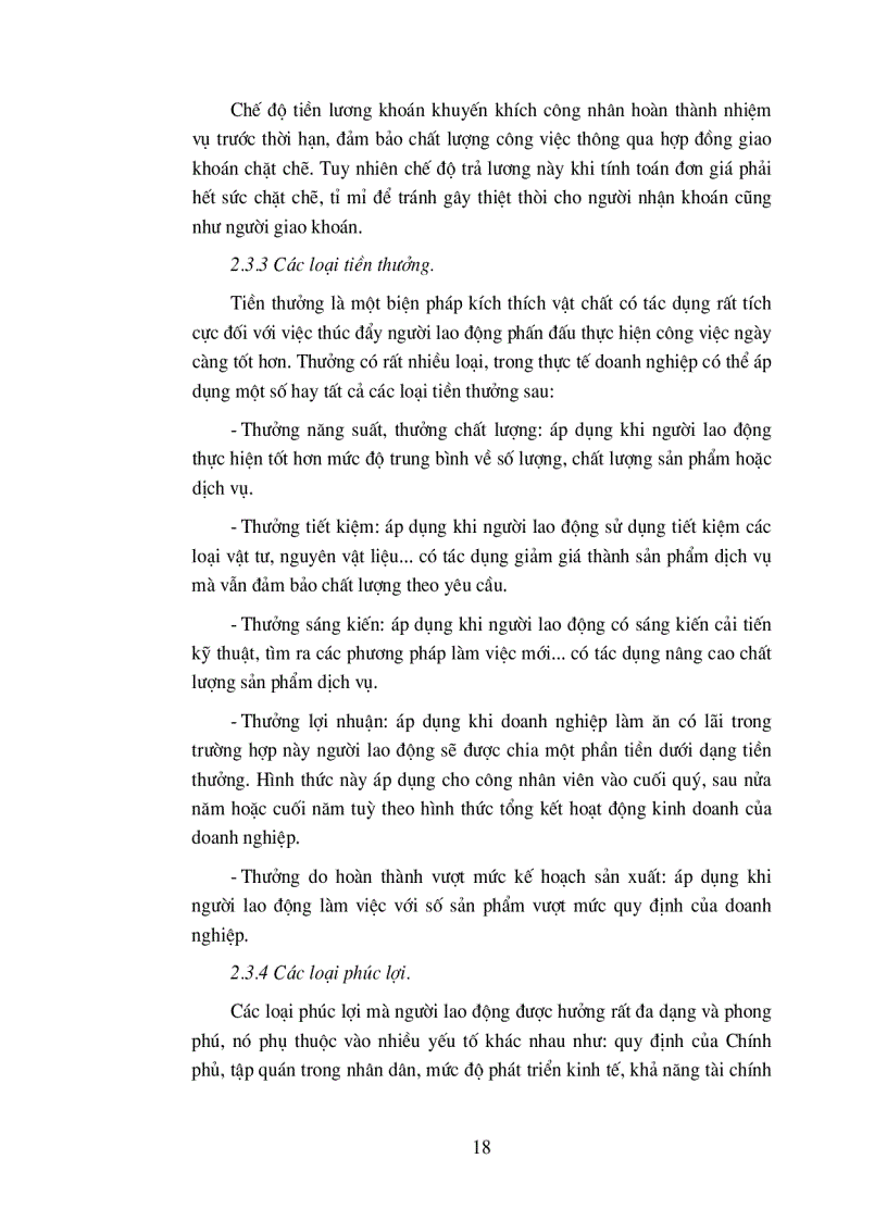 image for page Tổ chức quản lý sử dụng lao động và tiền lương trong công ty Dệt May Hà Nội