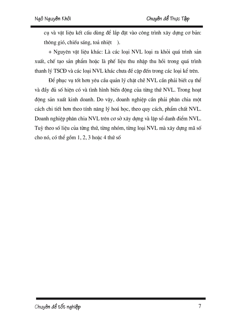 image for page Hoạch định nhu cầu nguyên vật liệu tại Xí nghiệp thép và vật liệu xây dựng Hà Nội