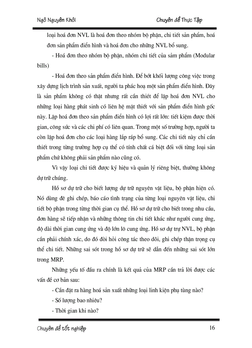 image for page Hoạch định nhu cầu nguyên vật liệu tại Xí nghiệp thép và vật liệu xây dựng Hà Nội