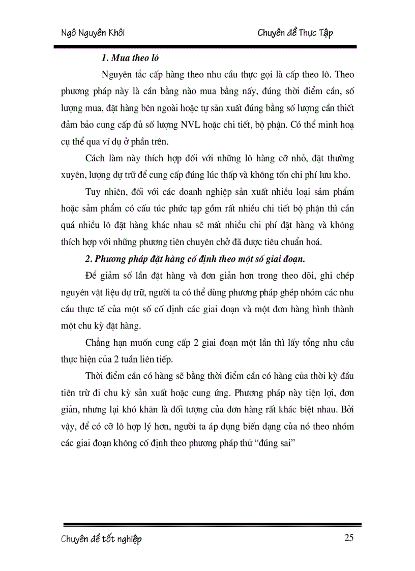 image for page Hoạch định nhu cầu nguyên vật liệu tại Xí nghiệp thép và vật liệu xây dựng Hà Nội