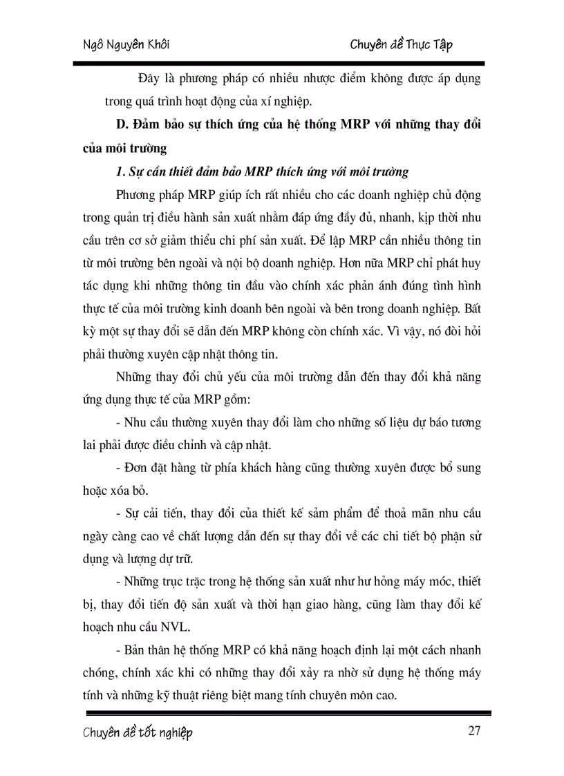 image for page Hoạch định nhu cầu nguyên vật liệu tại Xí nghiệp thép và vật liệu xây dựng Hà Nội