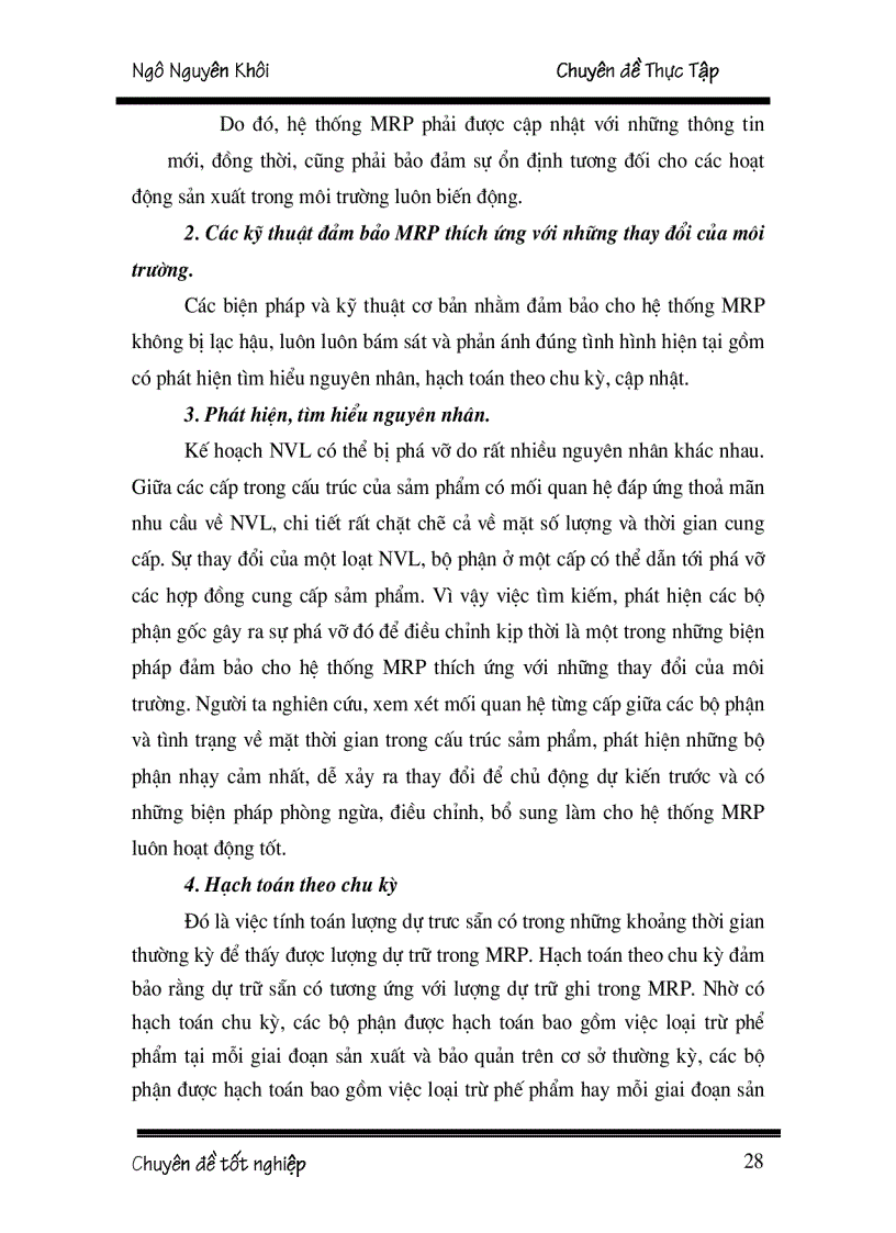 image for page Hoạch định nhu cầu nguyên vật liệu tại Xí nghiệp thép và vật liệu xây dựng Hà Nội