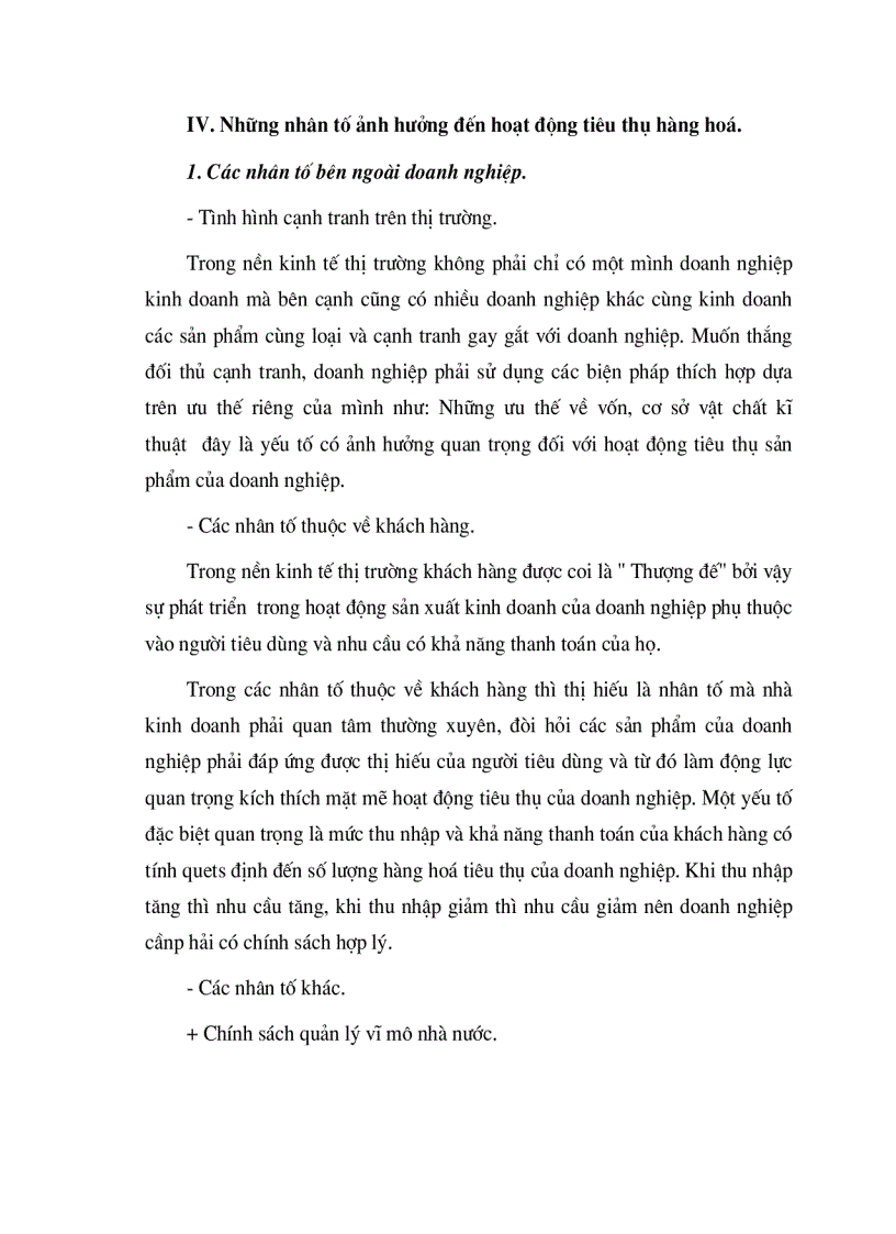 image for page Một số giải pháp nhằm đẩy mạnh công tác quản lý hoạt động tiêu thụ sản phẩm tại Công ty xuất nhập khẩu Thái Nguyên